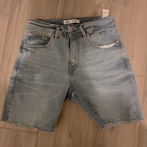 Light wash Zara Shorts - 30 waist